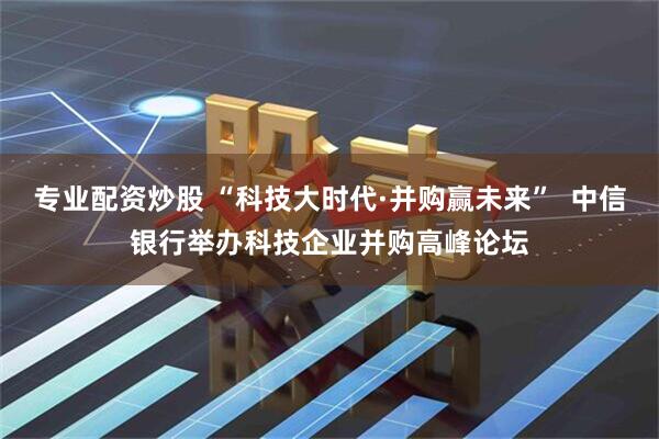 专业配资炒股 “科技大时代·并购赢未来”  中信银行举办科技企业并购高峰论坛